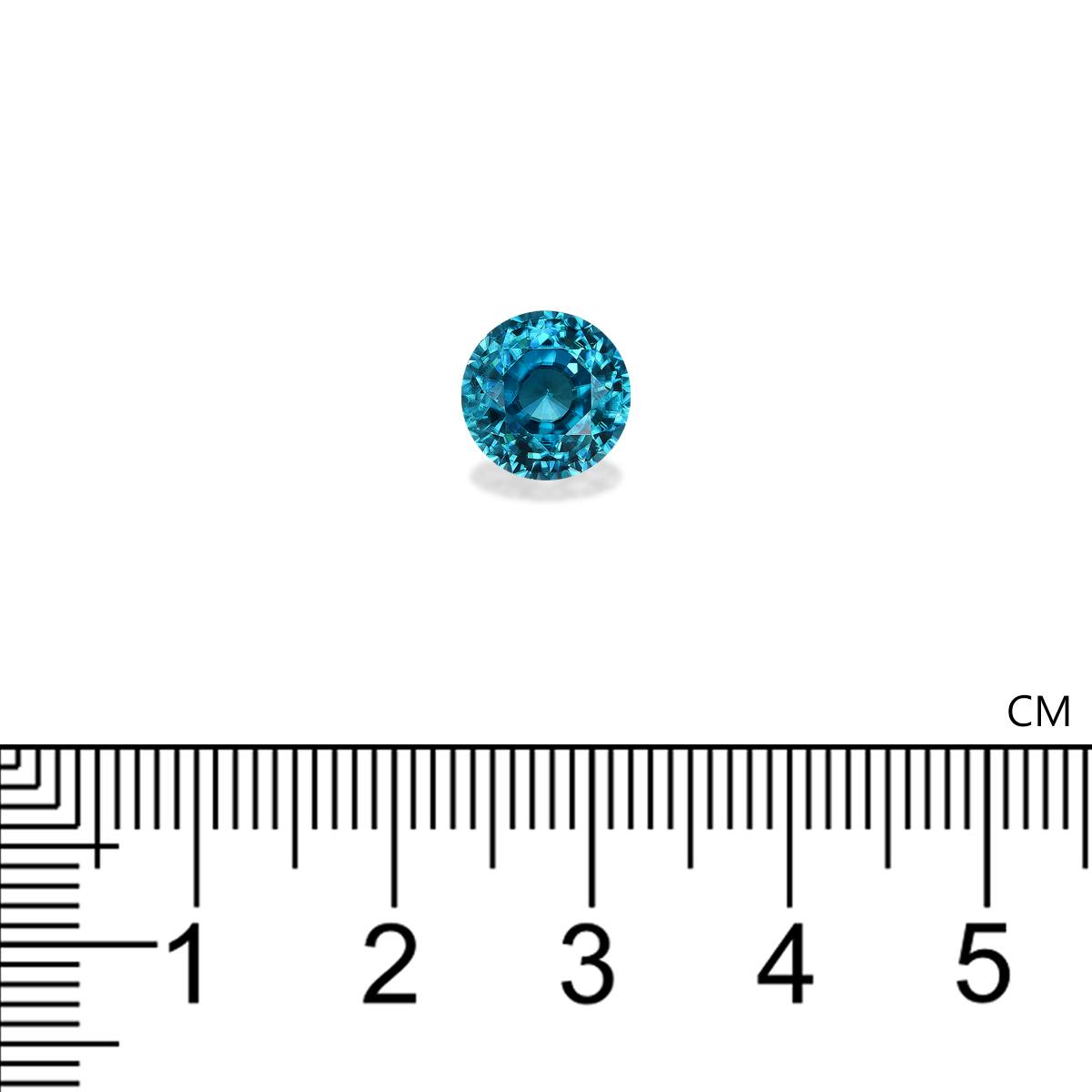 Blue Zircon 4.51 ct